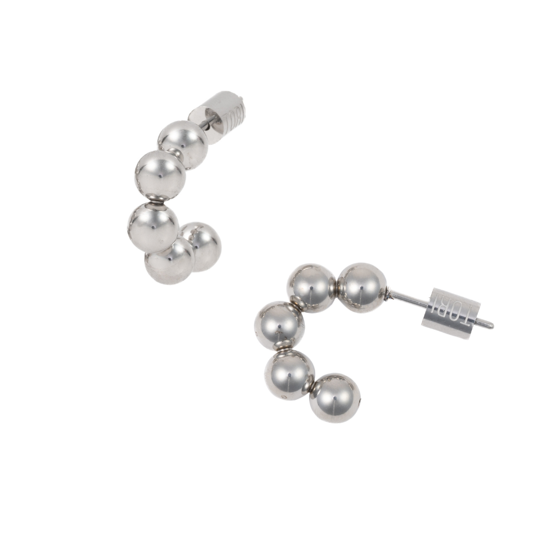 "Sofía" in Stainless Steel – Sold as a Pair or Individually