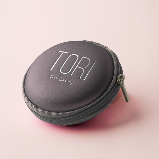 Black Tori Ear Candy Travel Purse