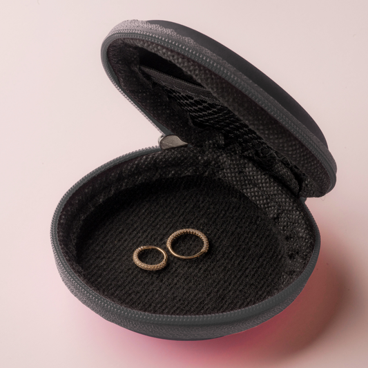 Black Tori Ear Candy Travel Purse