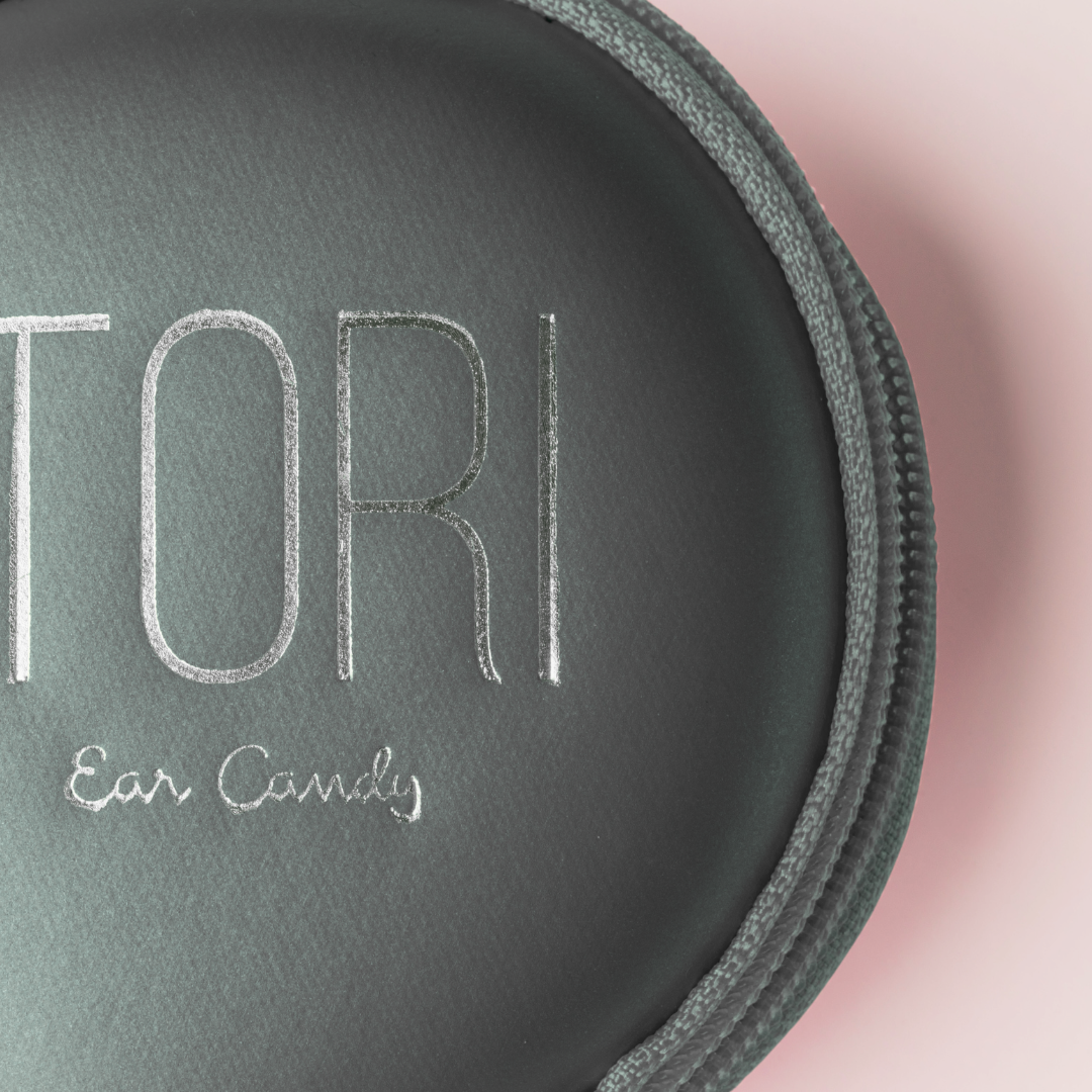 Black Tori Ear Candy Travel Purse