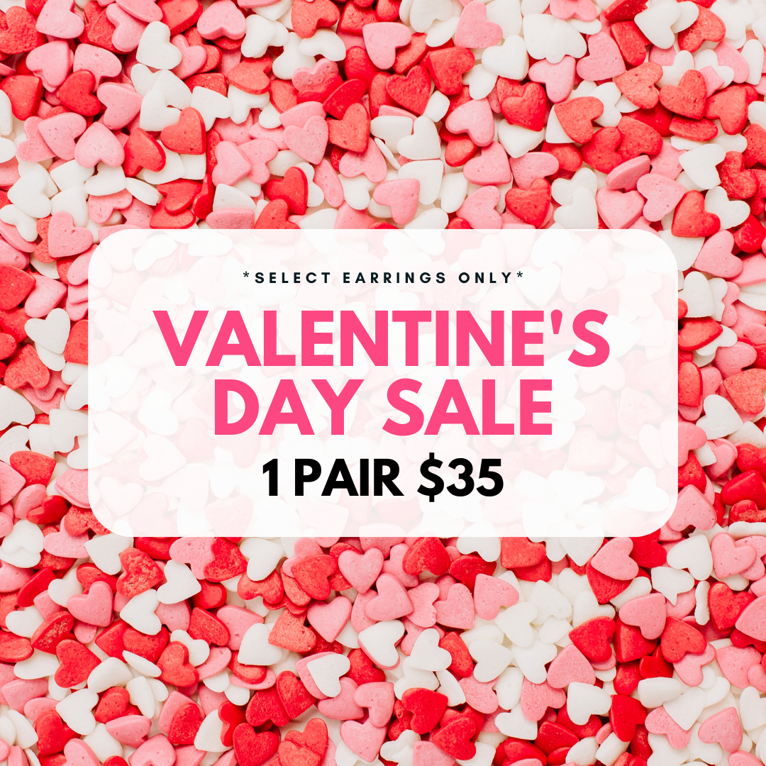 Valentines Earring Sale