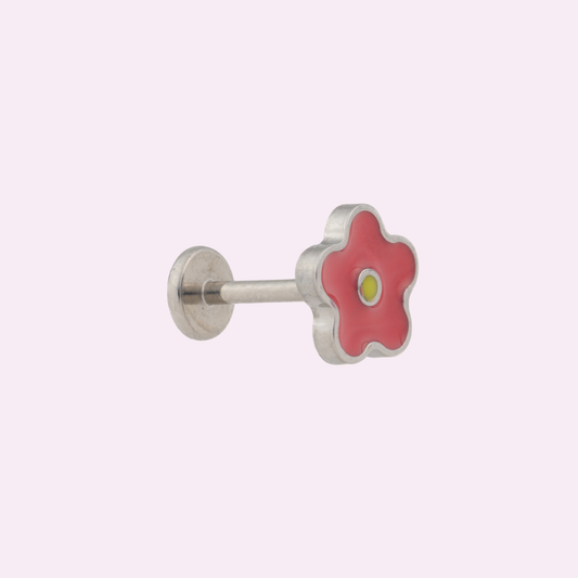 Daisy Dazzle - Threadless Flat Back Stud