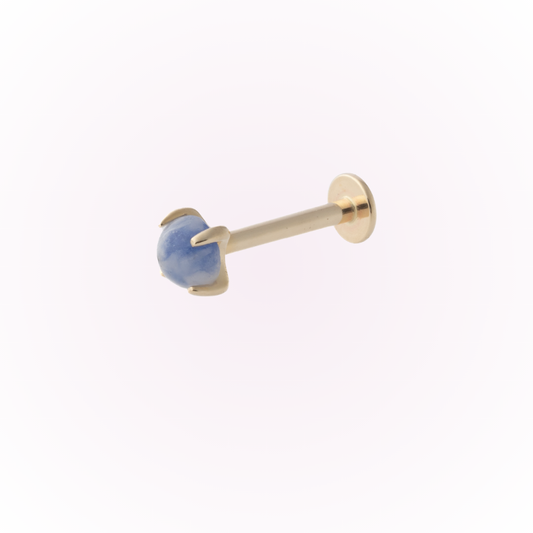 Pendiente individual de Solidite (14k).