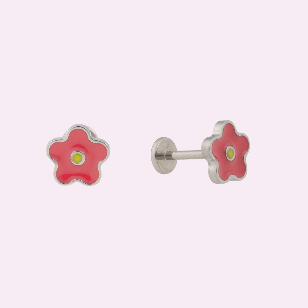 Daisy Dazzle - Threadless Flat Back Stud