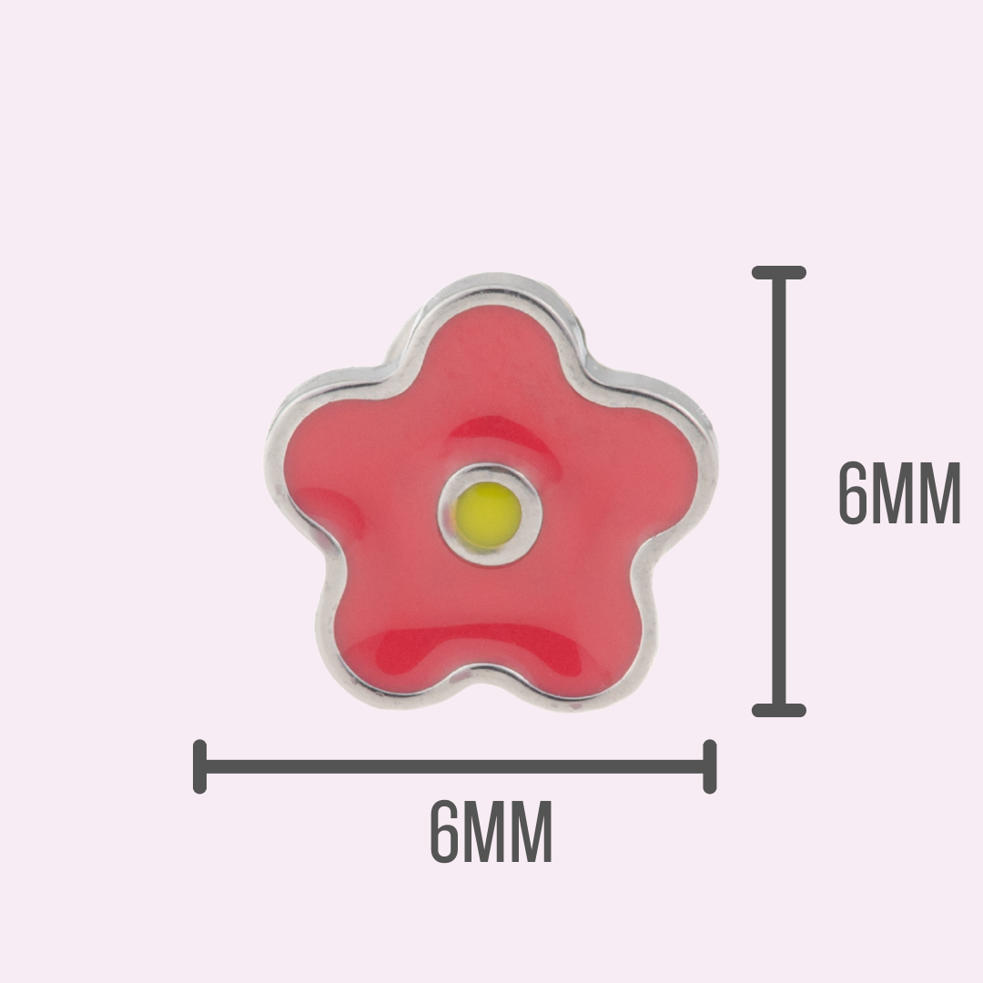 Daisy Dazzle - Threadless Flat Back Stud