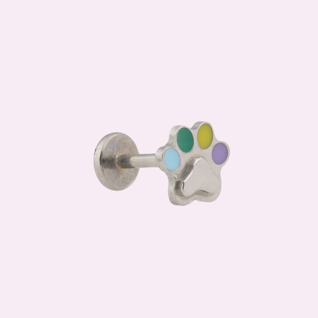 Paw Parade - Threadless Flat Back Stud