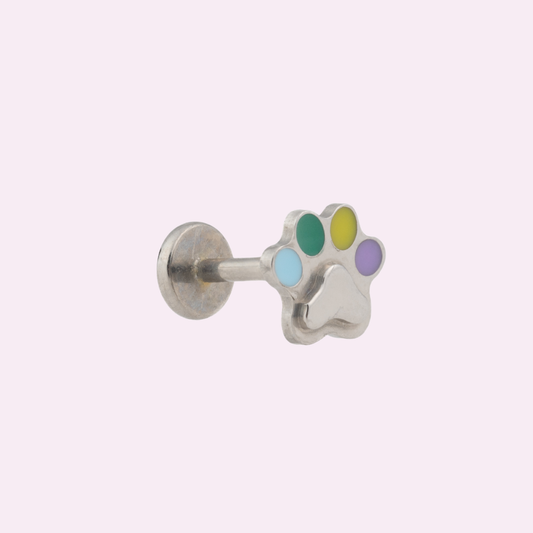 Paw Parade - Threadless Flat Back Stud