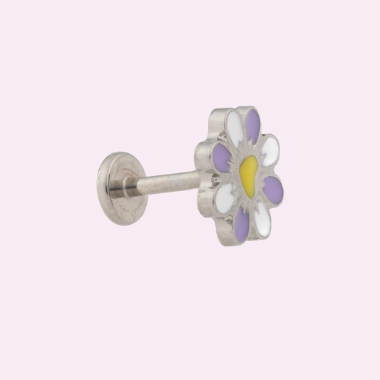 Magic Bloom - Threadless Flat Back Stud