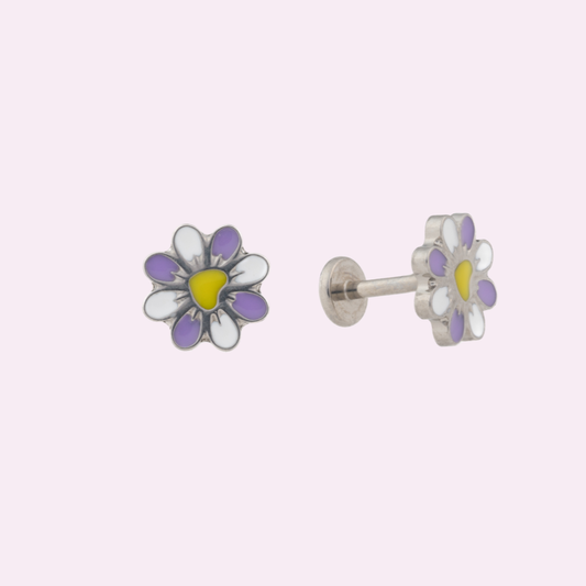 Magic Bloom - Threadless Flat Back Stud