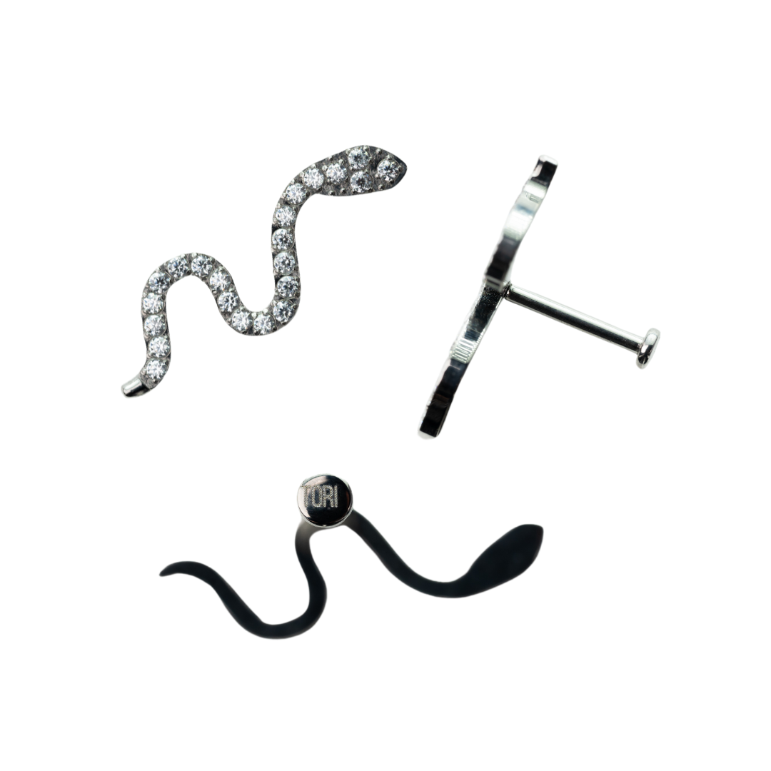 Temptation - Threadless Flatback Stud