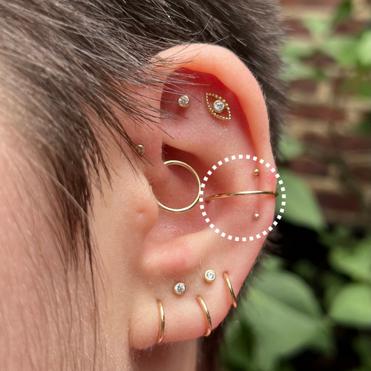 Aro articulado minimalista XL - Aro articulado sin costuras