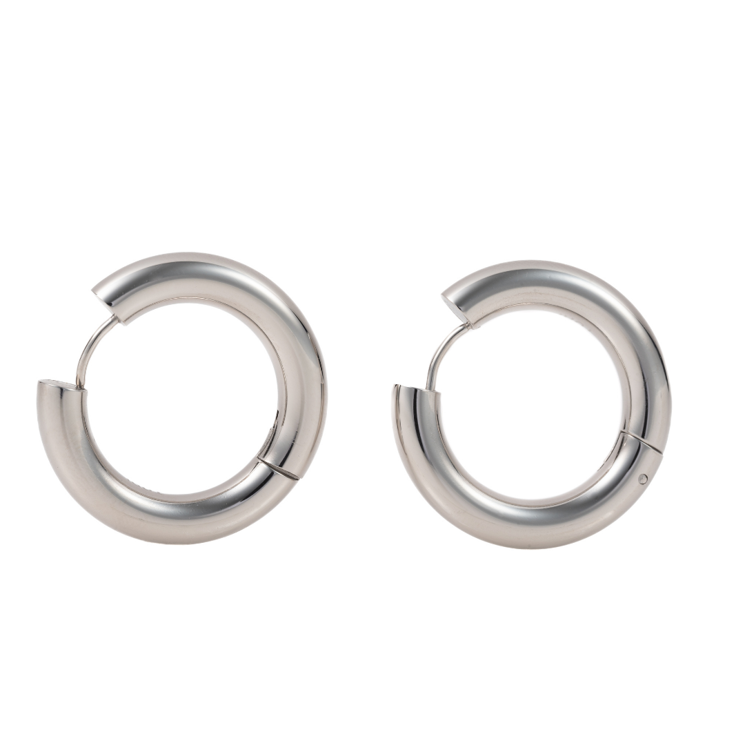 "Victoria" 5mm thickness in Stainless Steel – Sold as a Pair or Individually