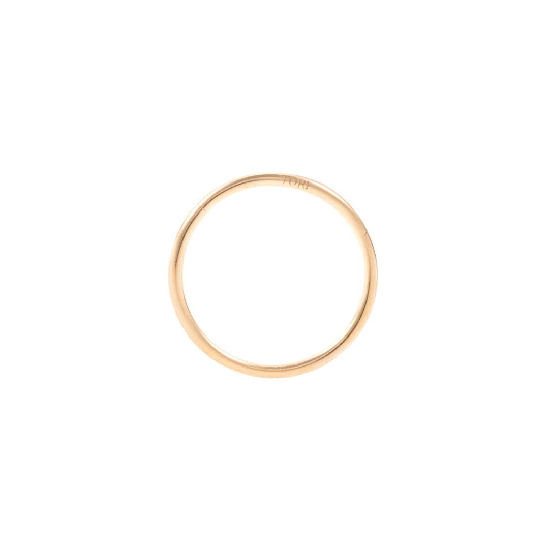 XL Minimalist Hinged Hoop - Seamless Hinged Hoop
