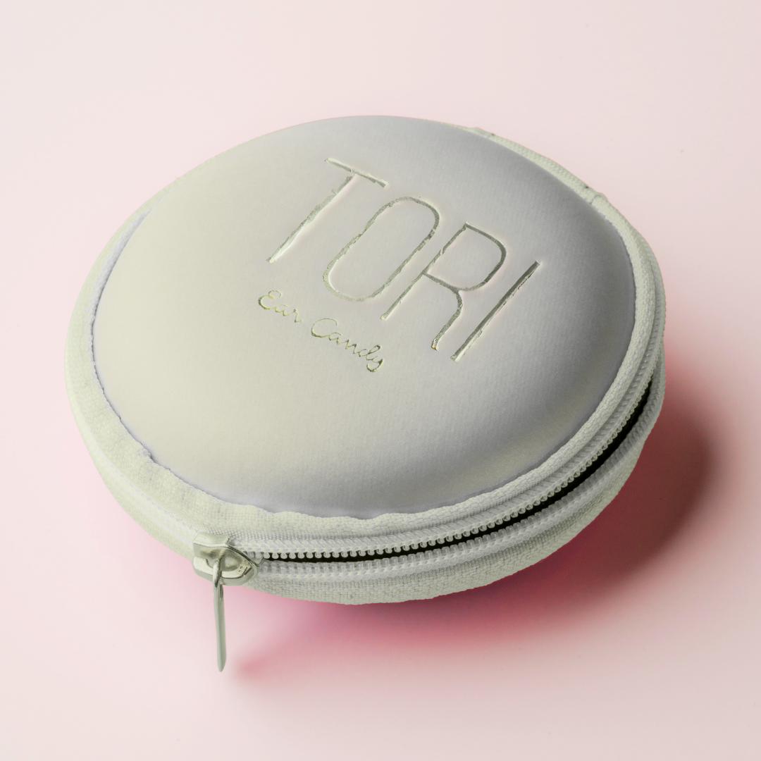 White Tori Ear Candy Travel Purse