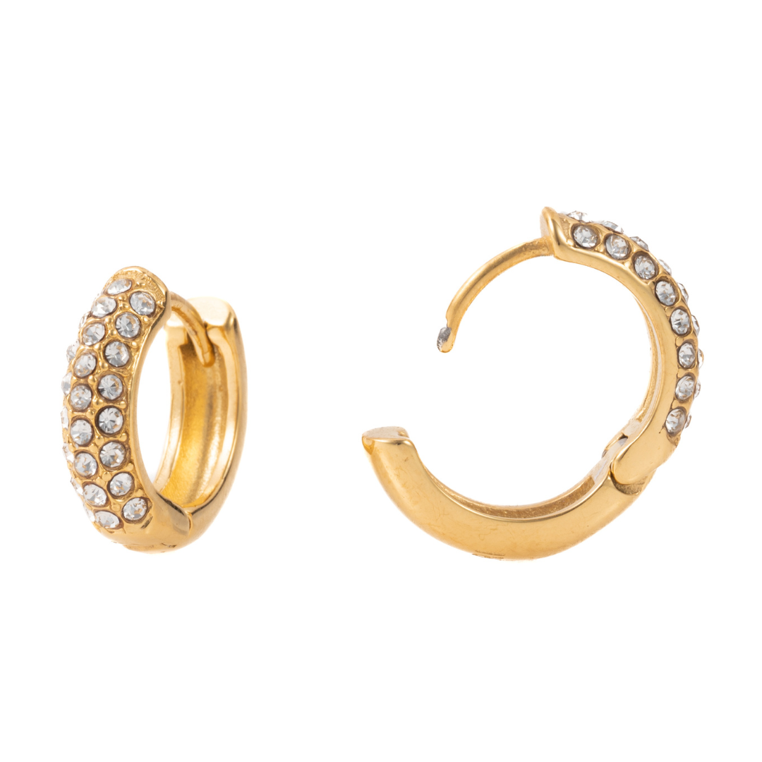"Manuela" in Gold Plated – Sold as a Pair or Individually