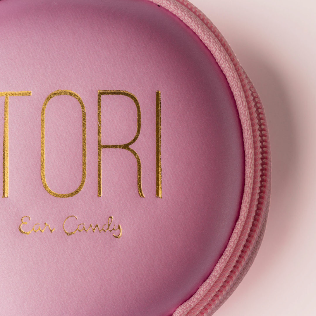 Pink Tori Ear Candy Travel Purse