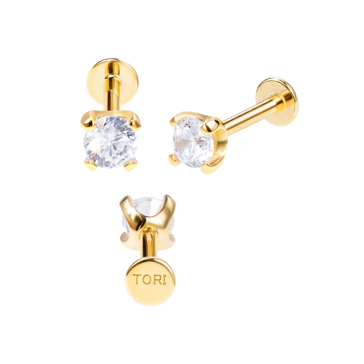 April - Single Earring