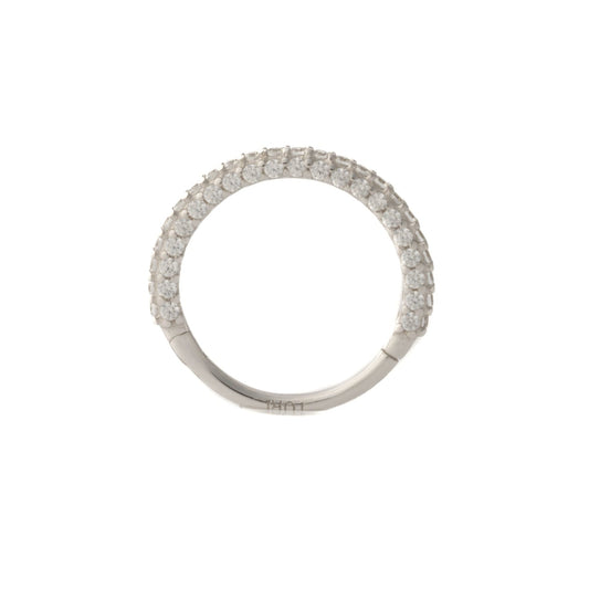 Venus in White Gold - Seamless Hinged Hoop
