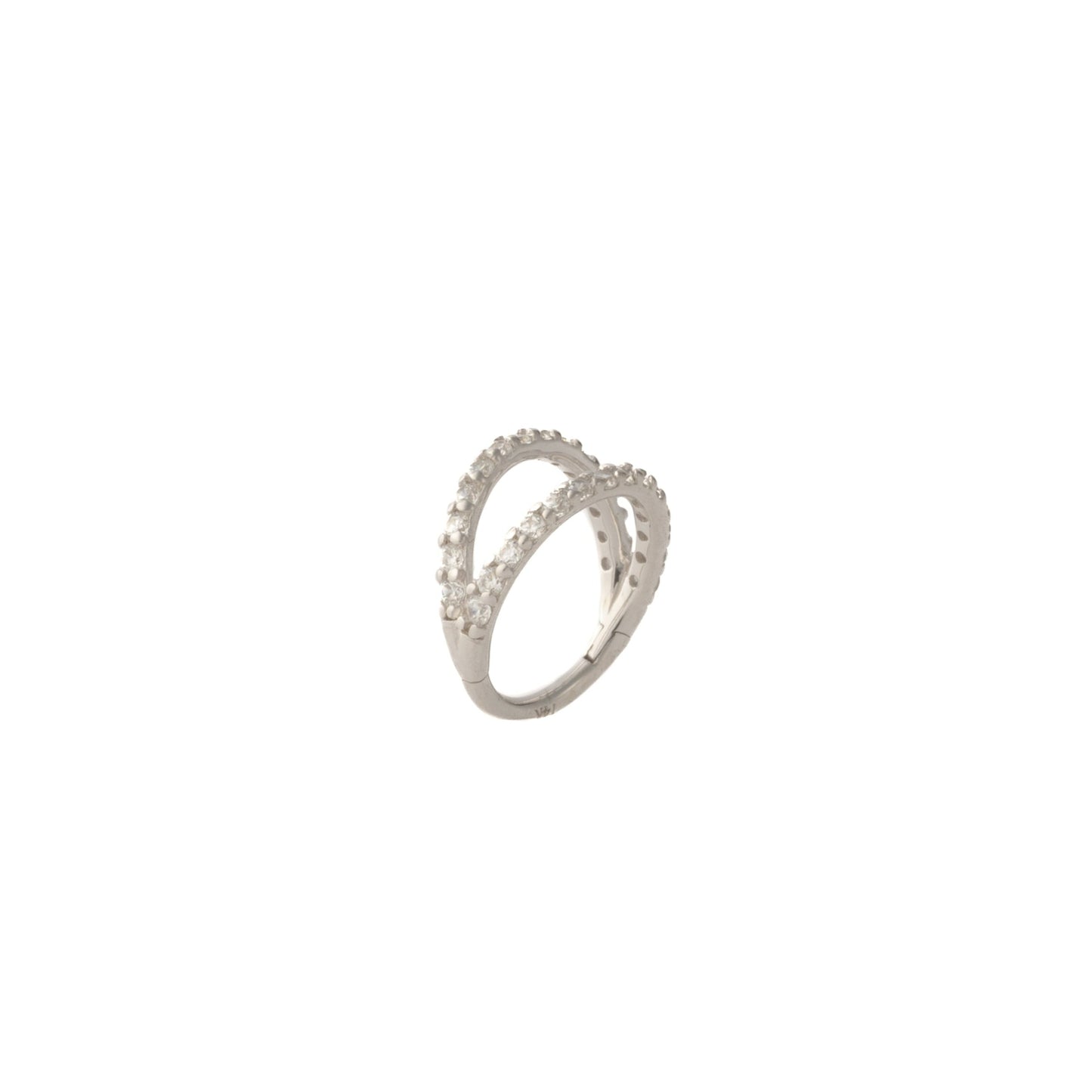Gemini in White Gold – Sold Individually