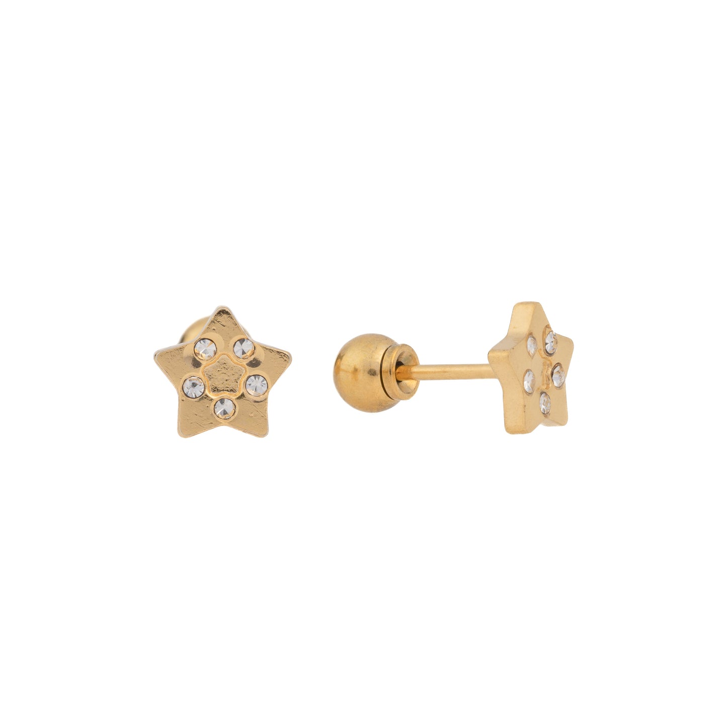 Inner Light - Solid Star with embedded czs