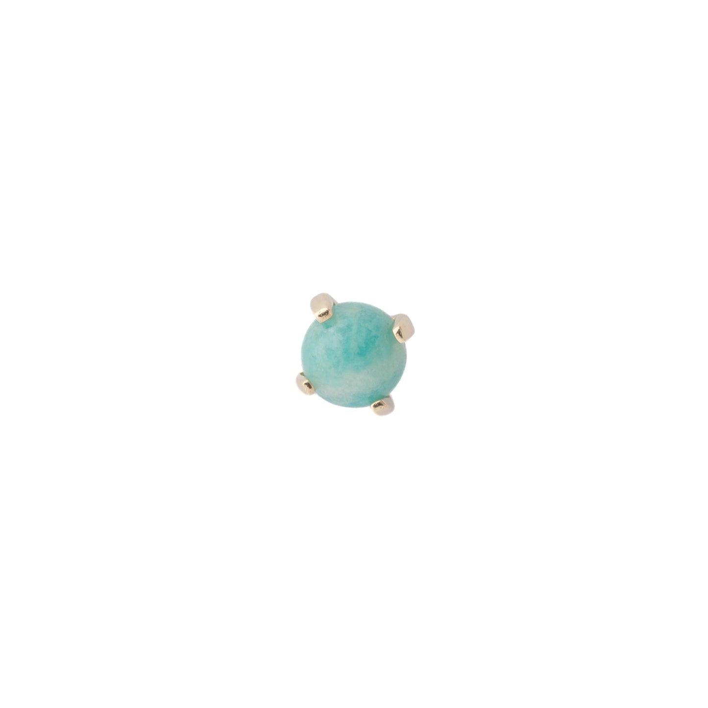 Amazonite (14k) - Single Earring