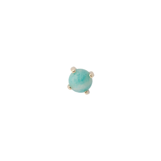 Amazonite (14k) - Single Earring