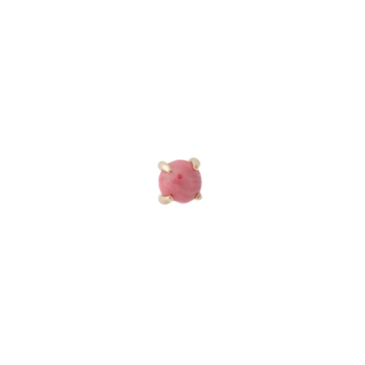 Rhodochrisite (14k) - Single Earring