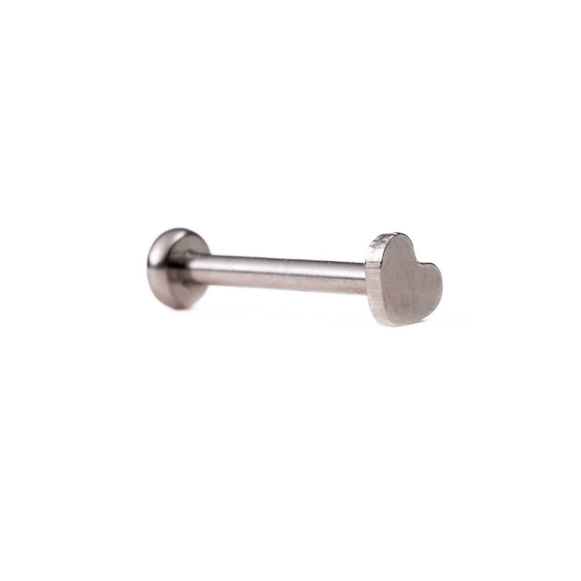 Courage - Threadless Flat Back Stud