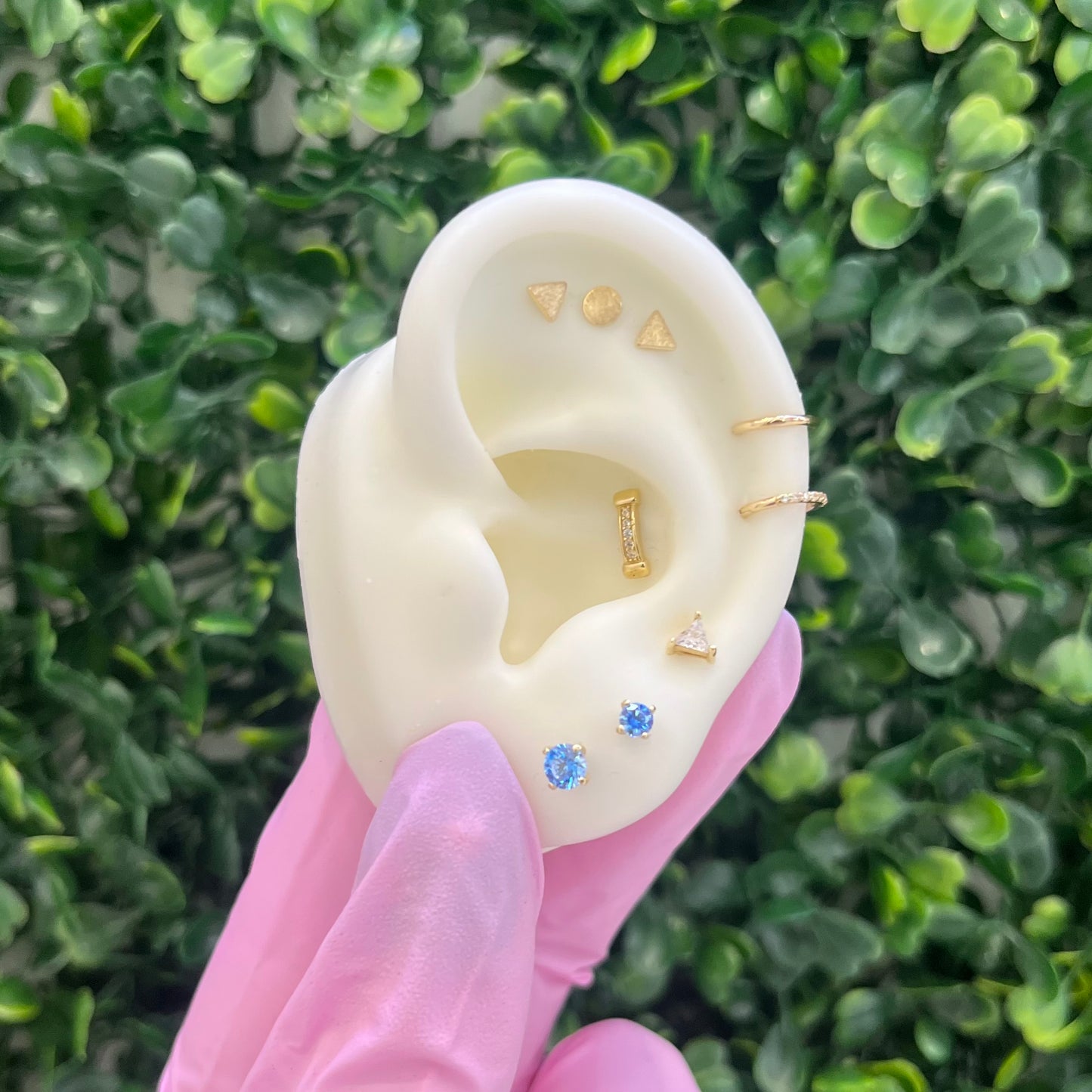 Perfection - Threadless Flatback Stud