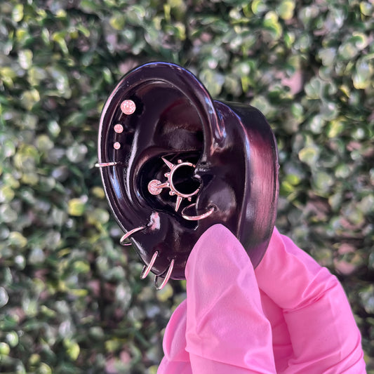 Pendientes de aro minimalistas con bisagra en oro amarillo – Pendientes de aro con bisagra sin costuras