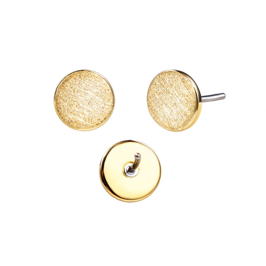 Perfection - Threadless Flatback Stud
