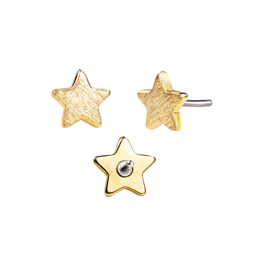 Stardust - Threadless Flatback Stud