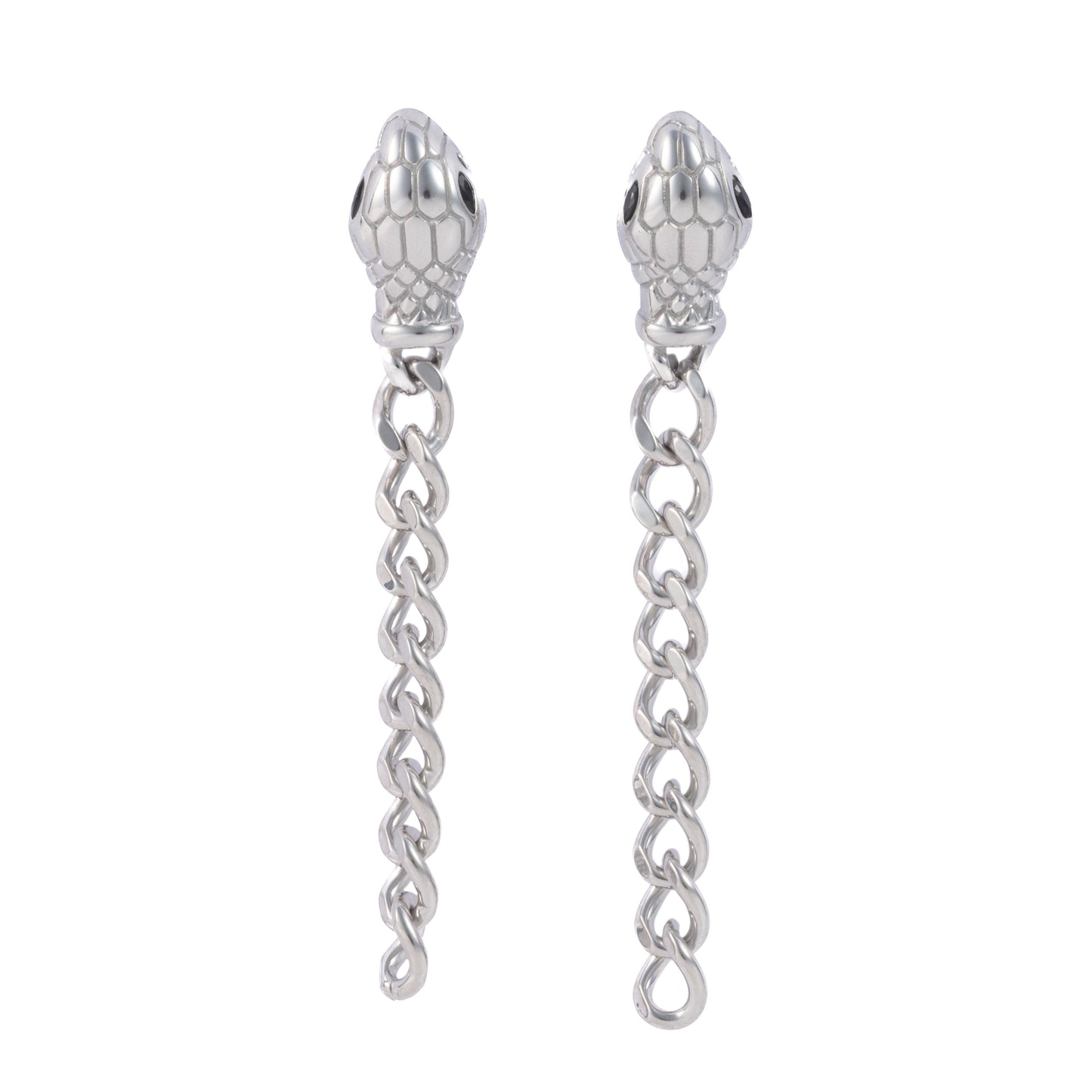 "Lex" Black in Stainless Steel – Sold as a Pair or Individually