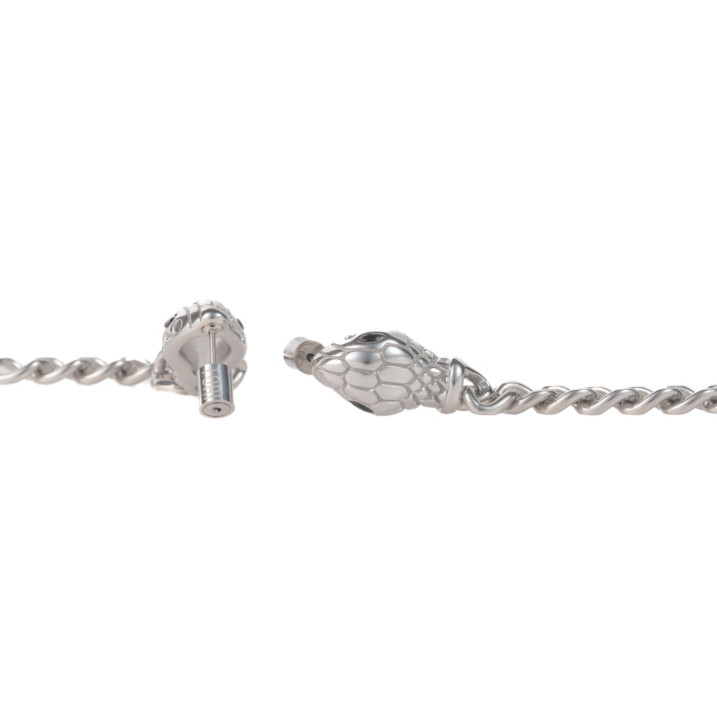 "Lex" Black in Stainless Steel – Sold as a Pair or Individually