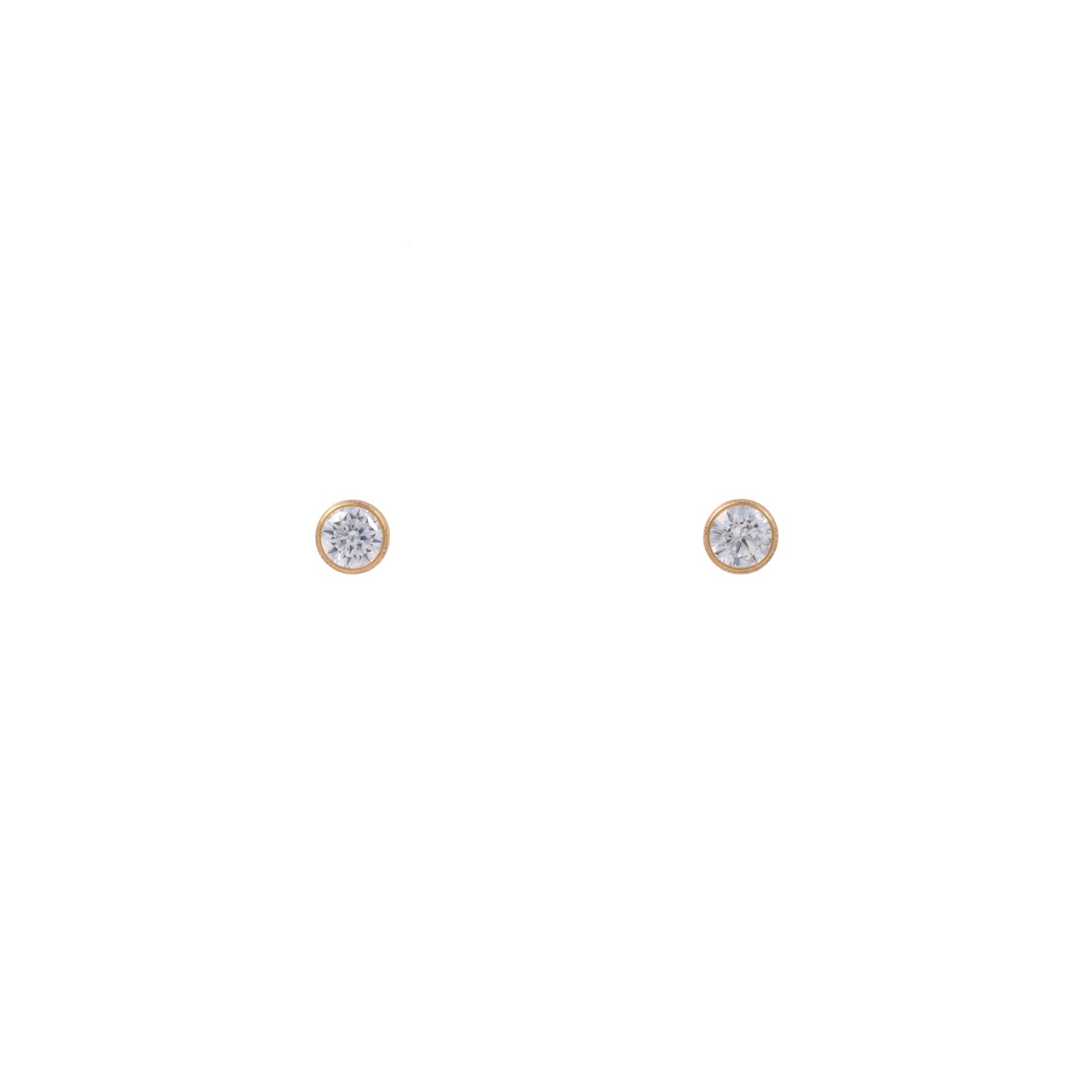 "Mikaela" in Gold Plated – Sold as a Pair or Individually