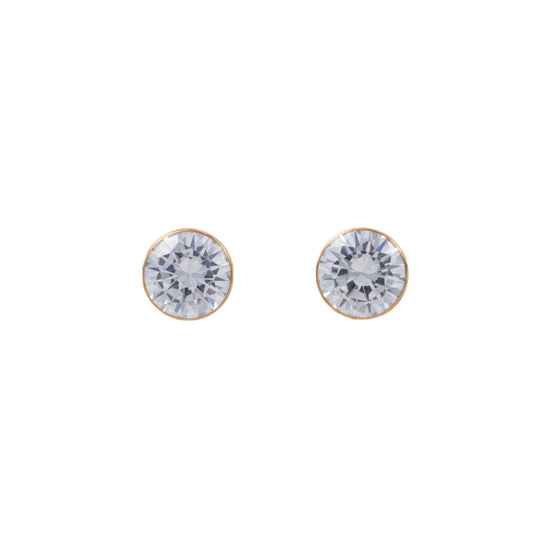 "Mikaela" in Gold Plated – Sold as a Pair or Individually