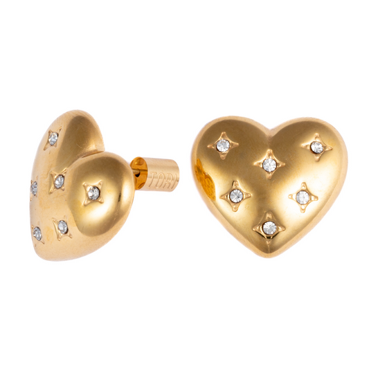 "Abigail" in Gold Plated – Sold as a Pair or Individually