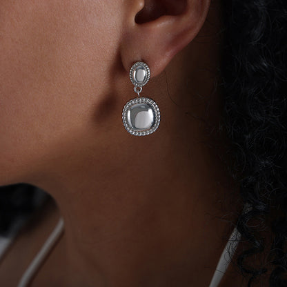 "Tori" in Stainless Steel – Sold as a Pair or Individually