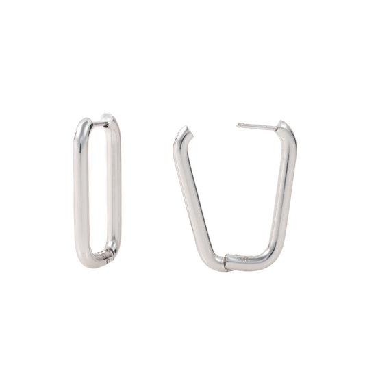"Zoé" in Stainless Steel – Sold as a Pair or Individually