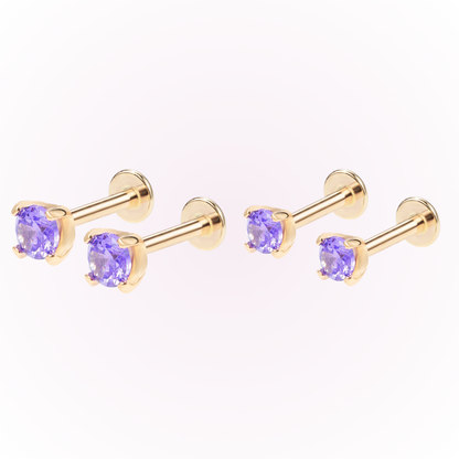 The Birthstone Basics Bundle - 14k