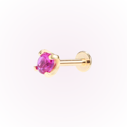 Julio - Stud de espalda plana Threadles