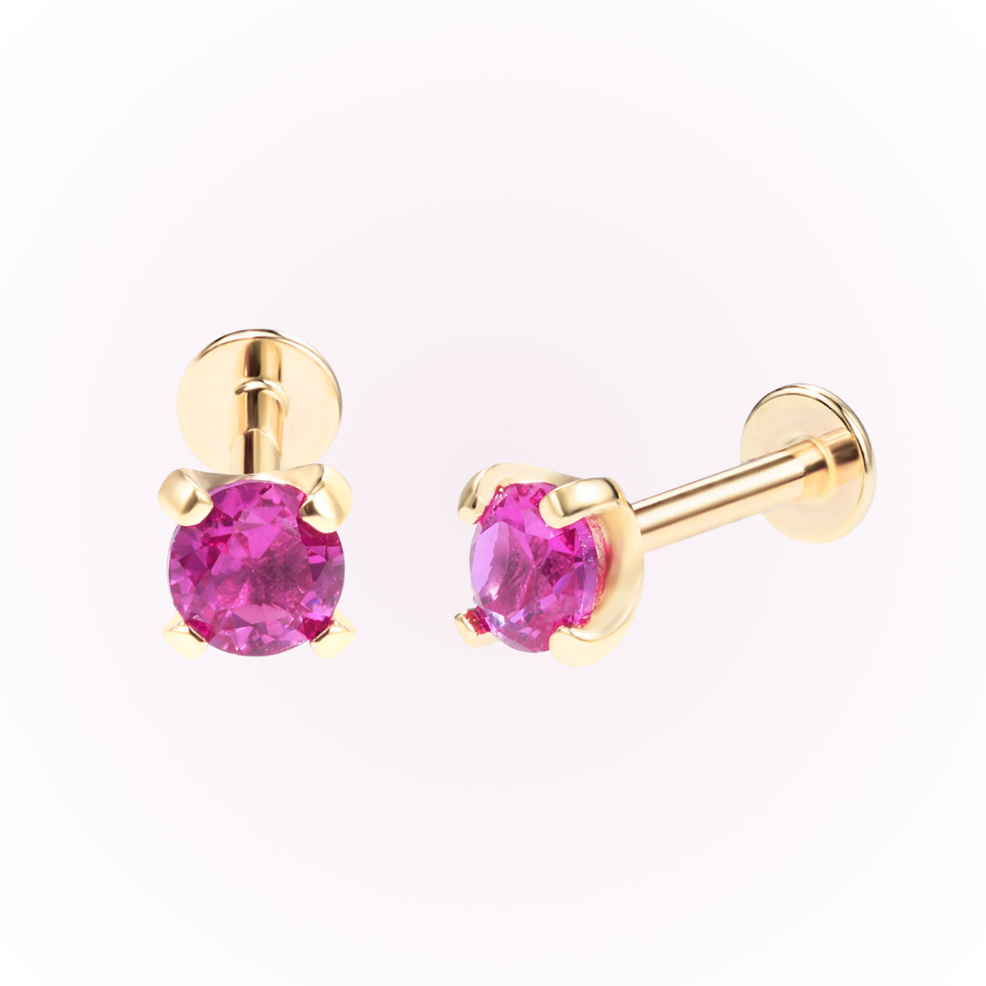 Julio - Stud de espalda plana Threadles