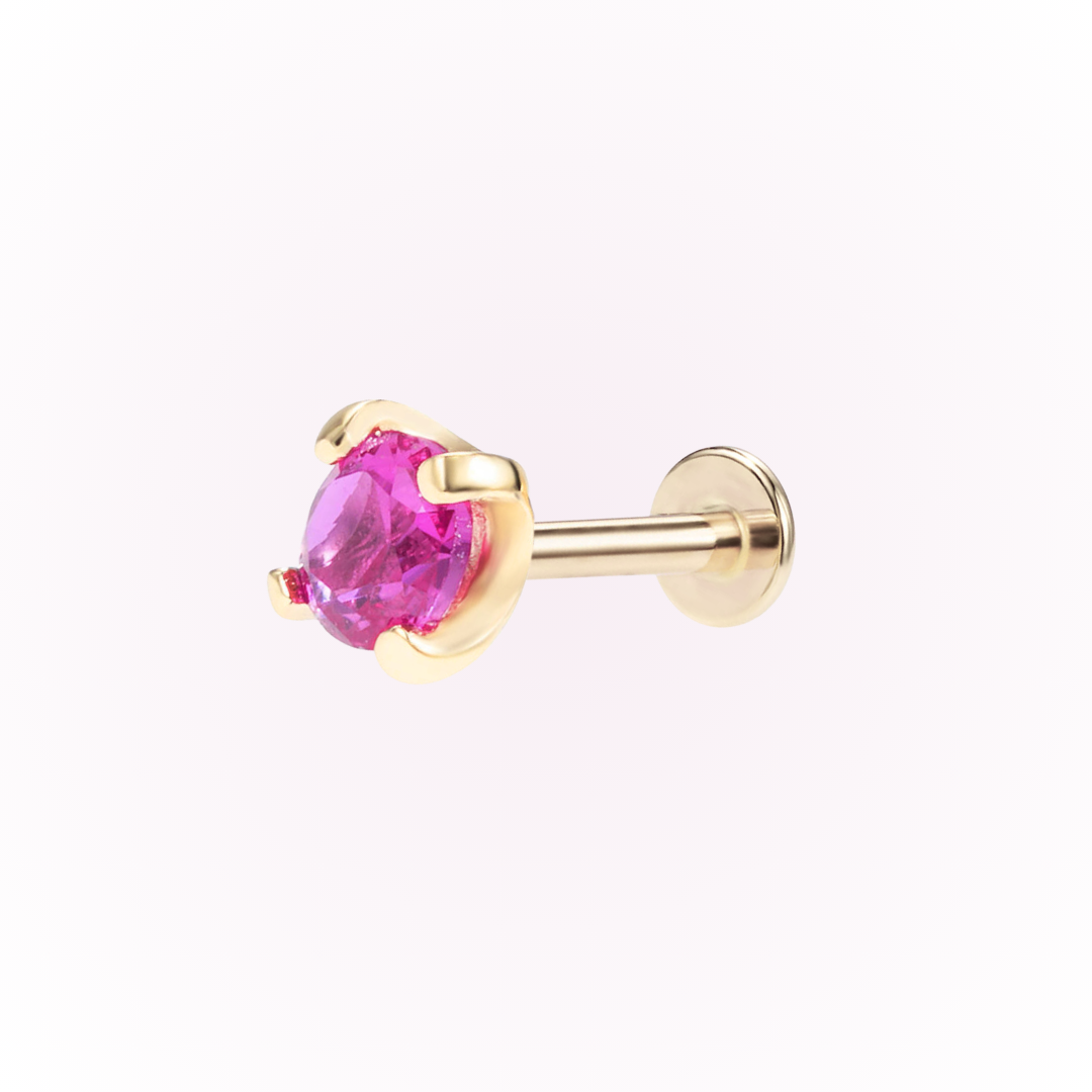 Julio - Stud de espalda plana Threadles