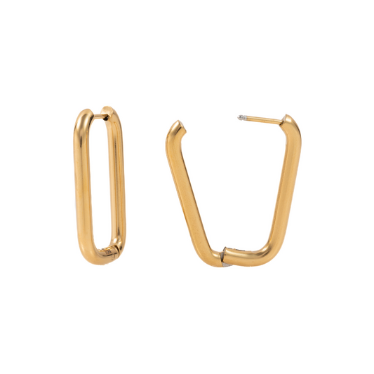 "Zoé" in Gold Plated – Sold as a Pair or Individually