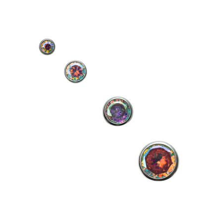 Rainbow Radiance - Single Earring