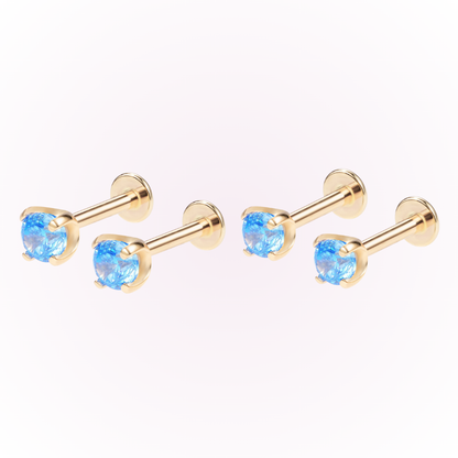 The Birthstone Basics Bundle - 14k