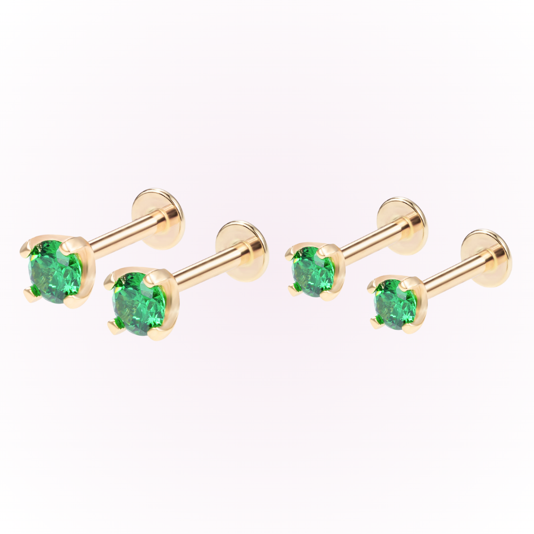 The Birthstone Basics Bundle - 14k