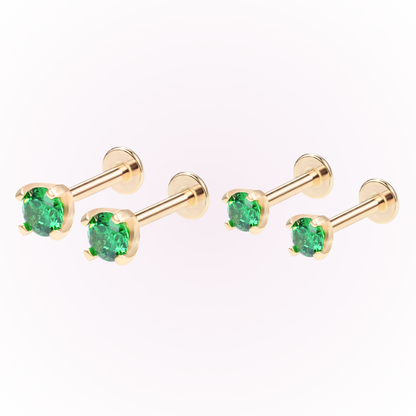 The Birthstone Basics Bundle - 14k