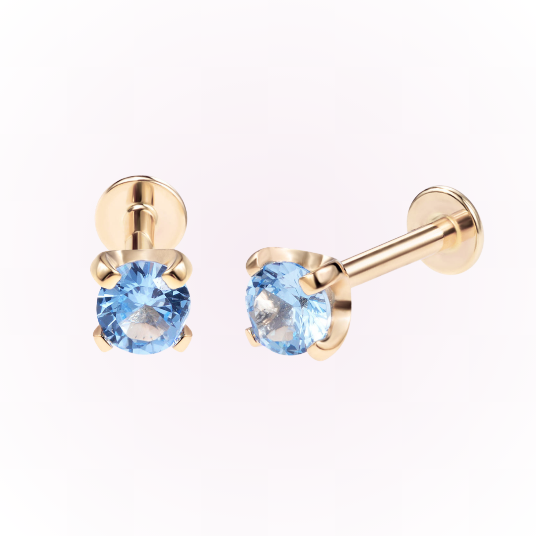 Septiembre - Stud Threadles Flatback