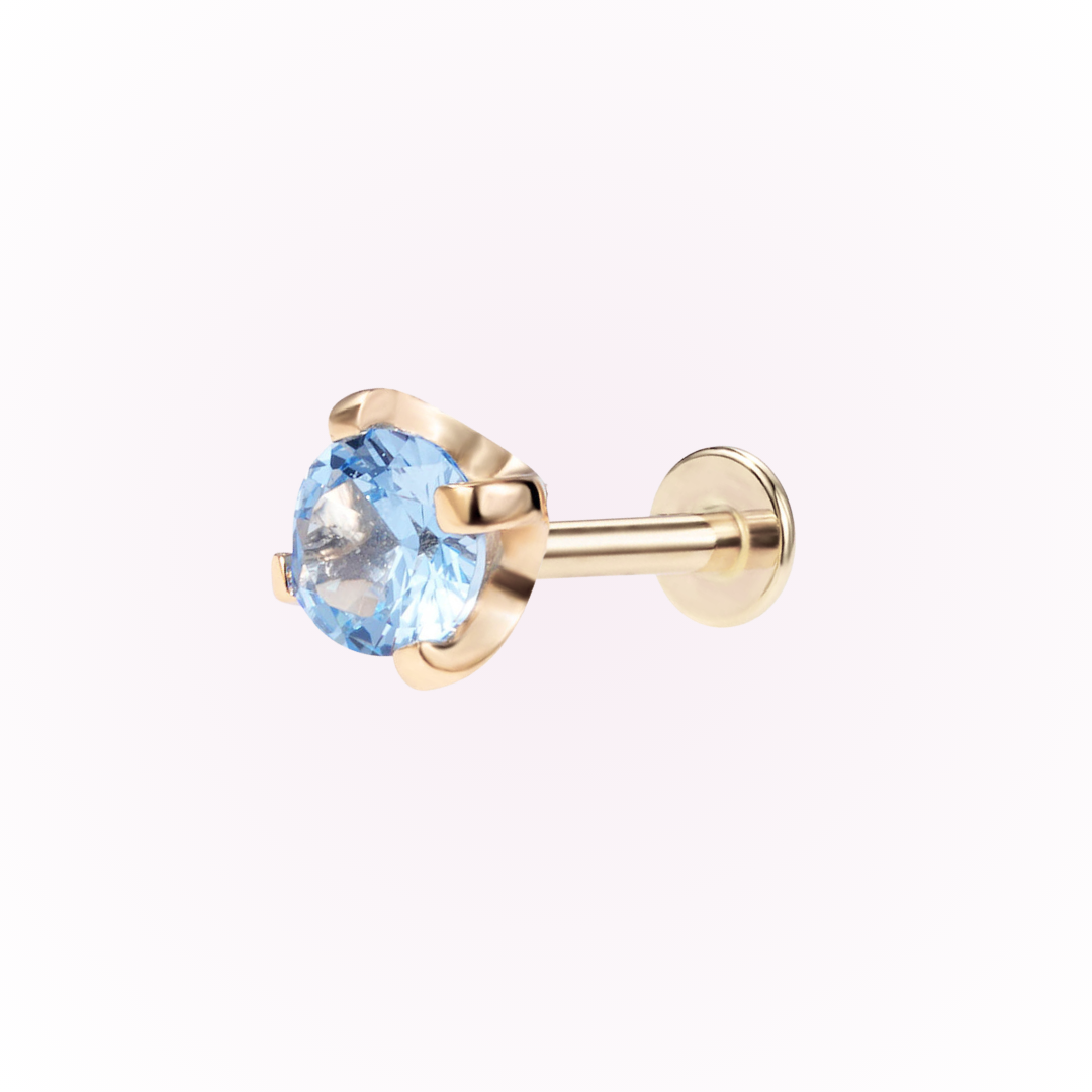 Septiembre - Stud Threadles Flatback